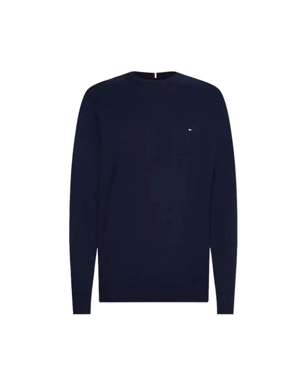 Tommy Hilfiger Blue Round-Neck Knitwear for men