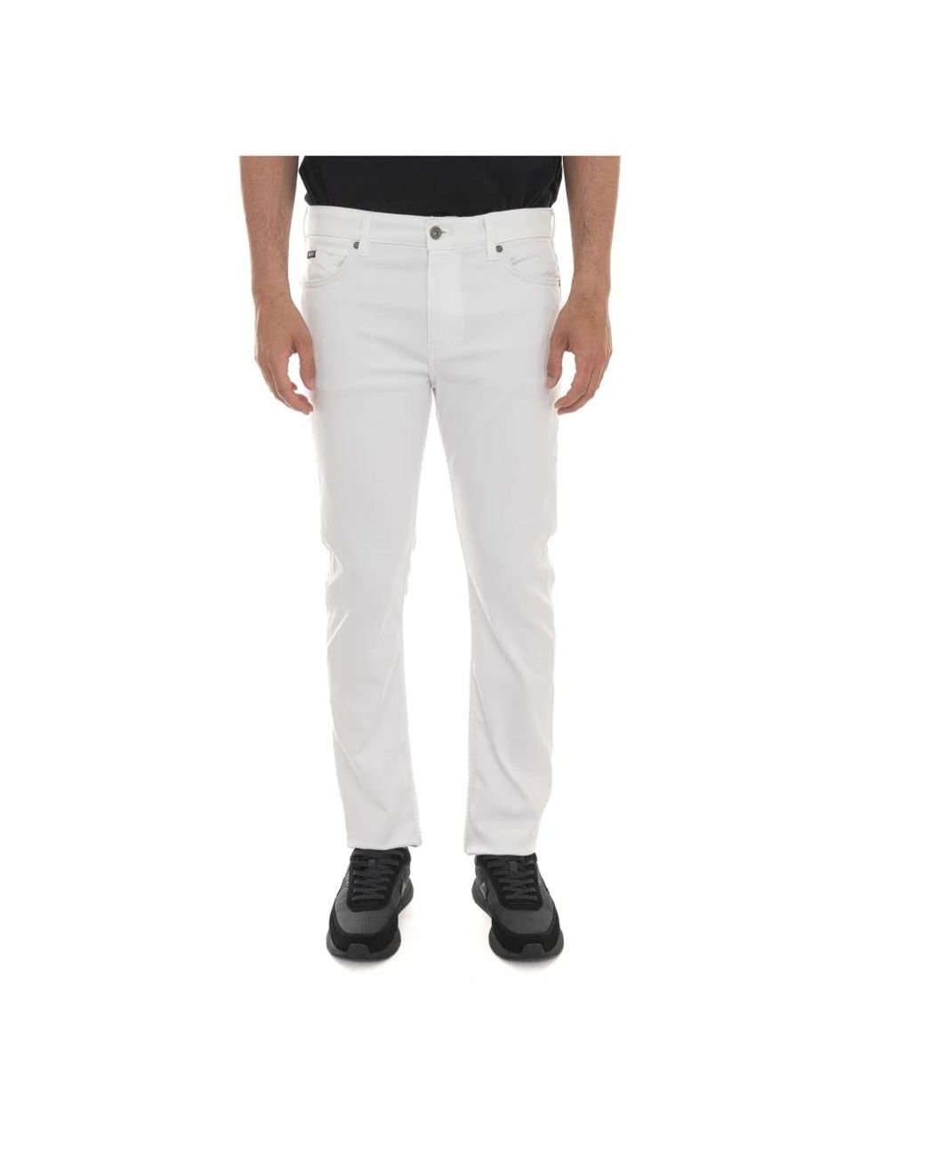 Boss Gray Slim Fit Jeans for men