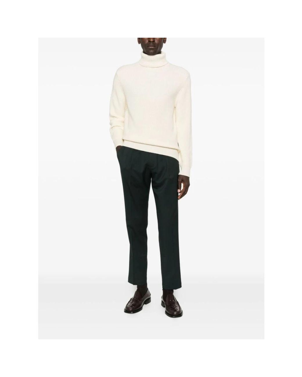 Sebago White Turtlenecks for men