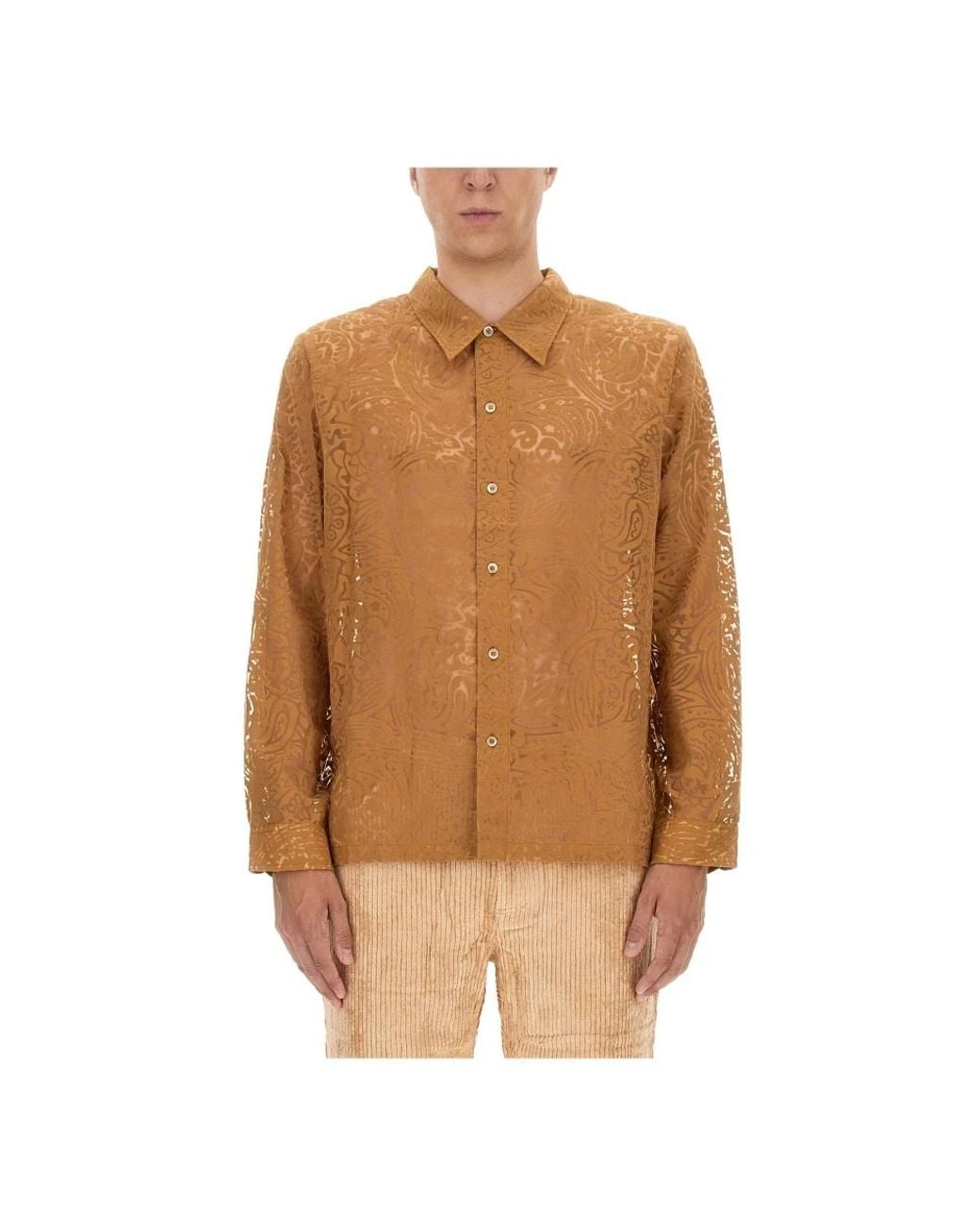 Séfr Brown Casual Shirts for men