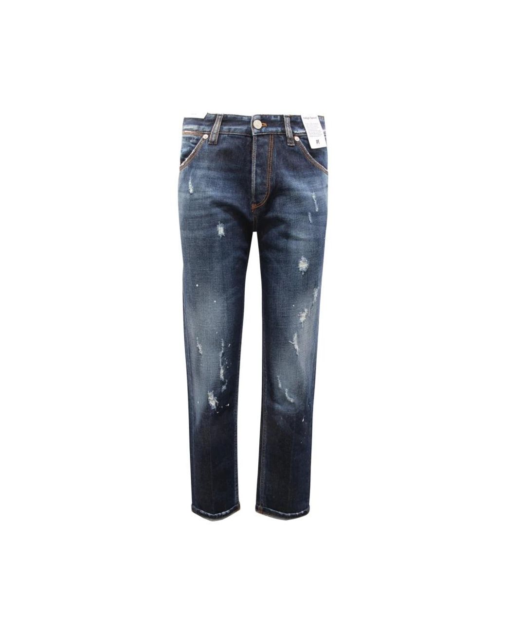 PT01 Blue Slim Fit Jeans for men