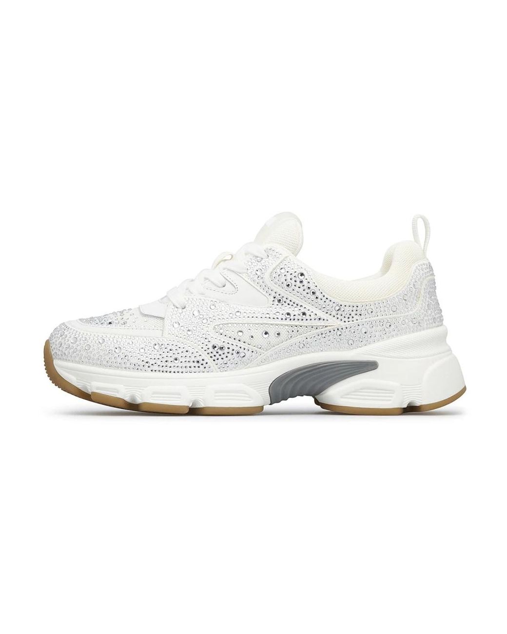 Loriblu Schoenen ,Wit ,Suède Sneakers in het White