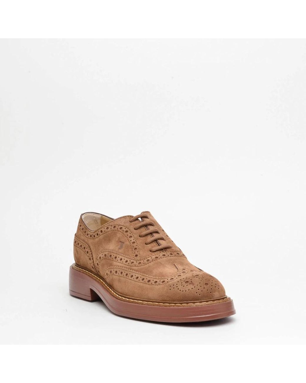 Tod's Brown Laced Shoes for men