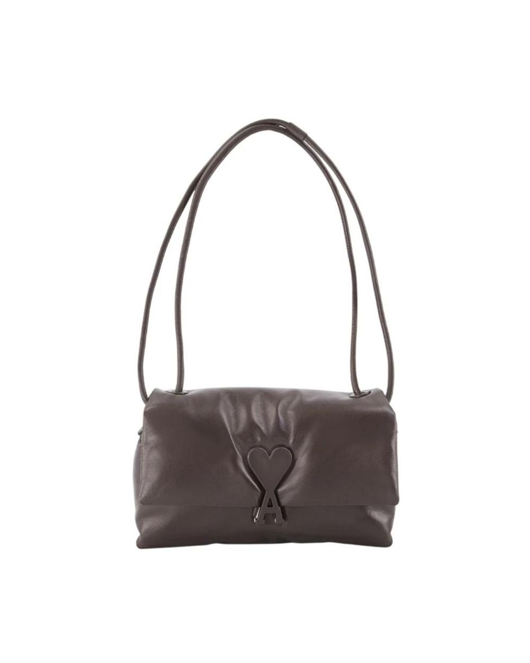 AMI Brown Shoulder Bags