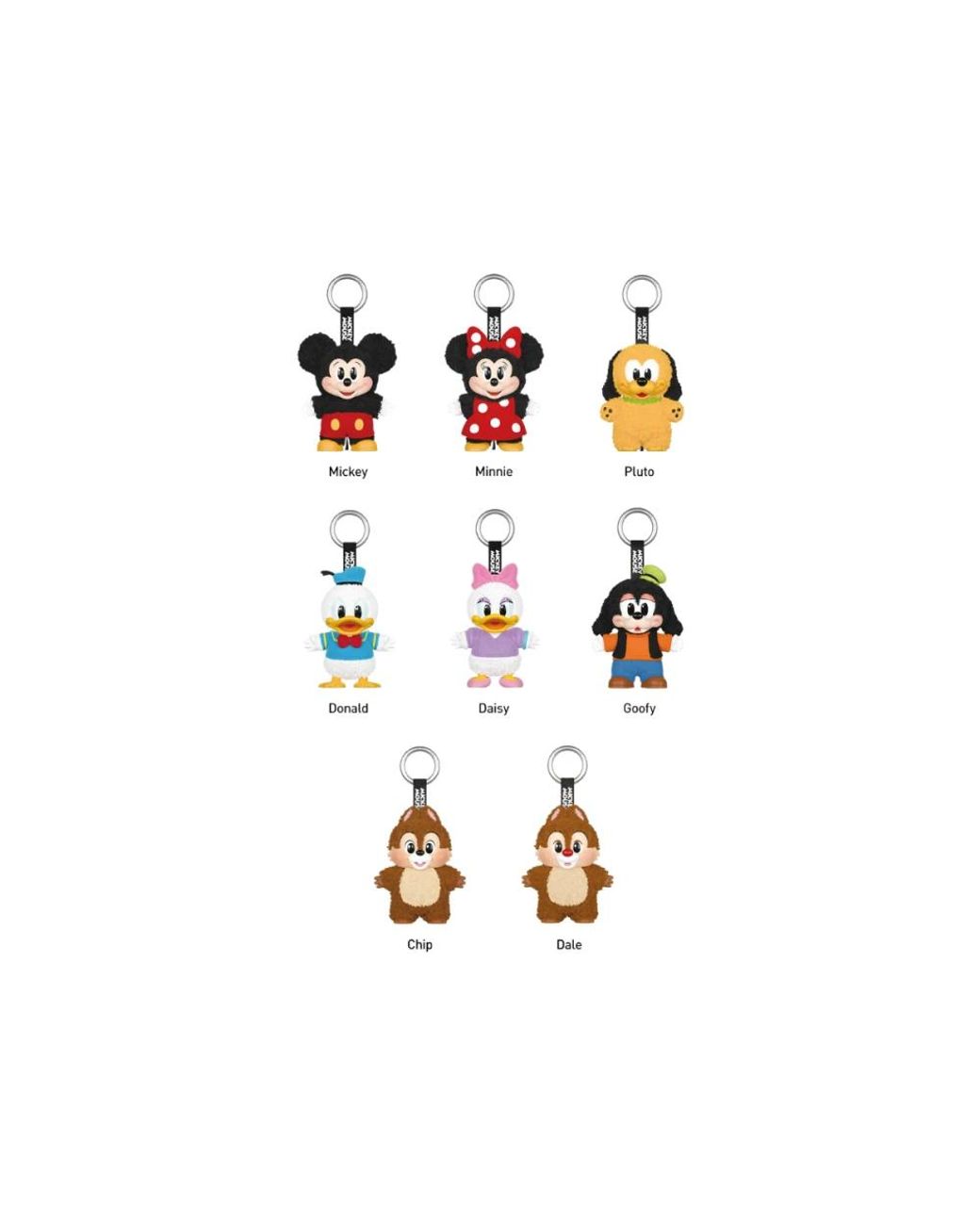 LABUBU Metallic Keychains