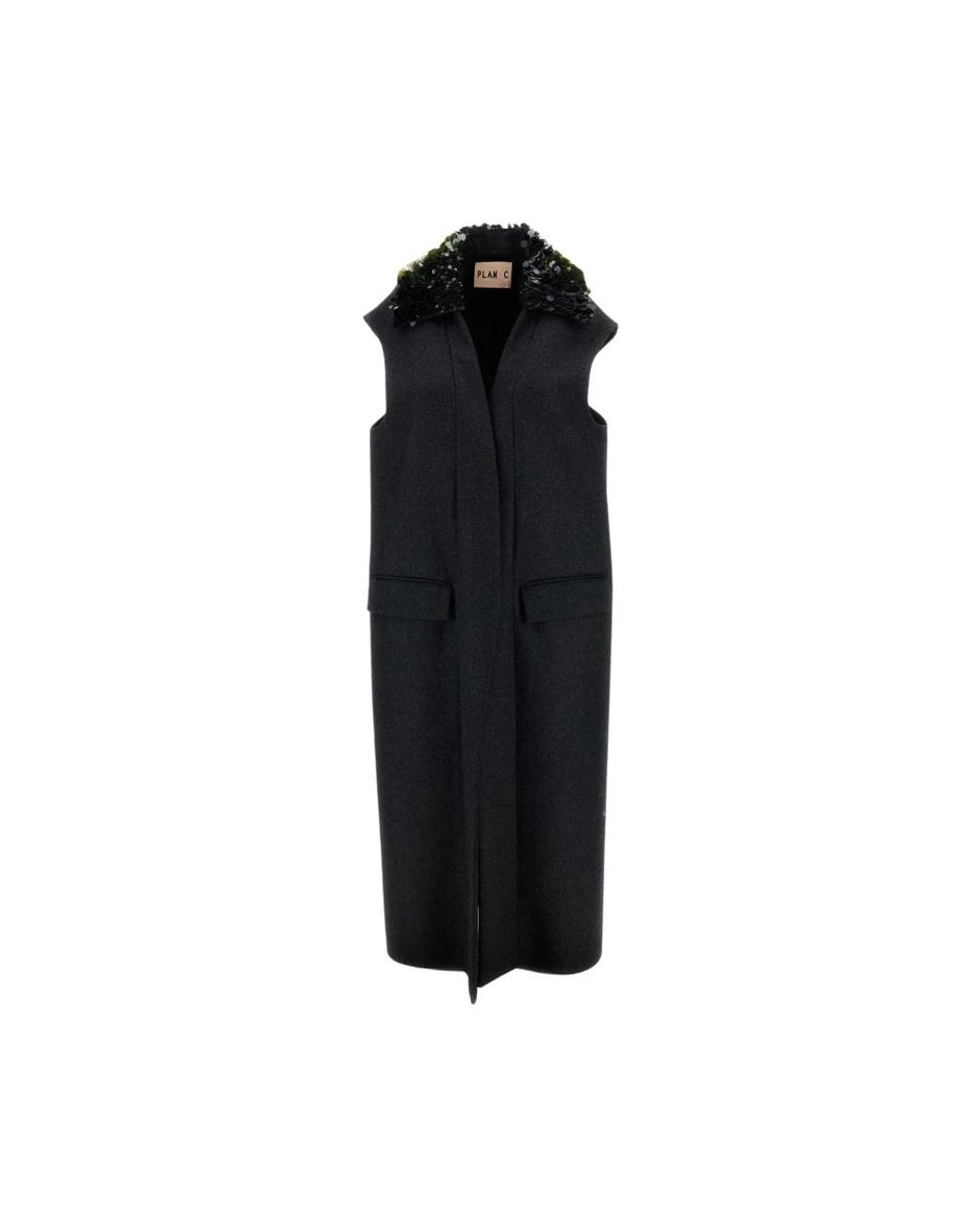 Vests Plan C en coloris Black