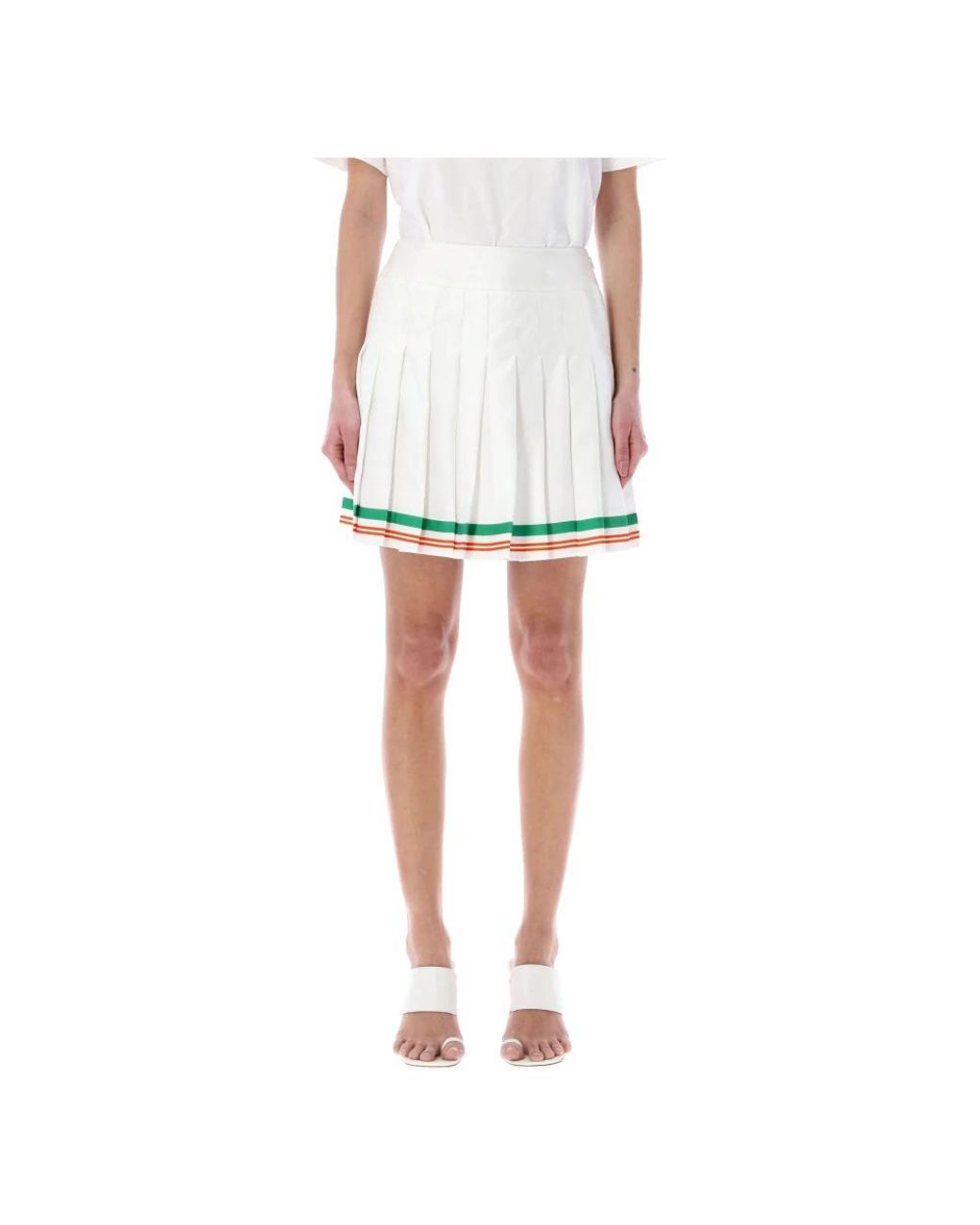 Casablanca White Short Skirts