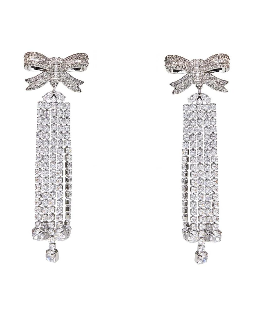 Earrings di Self-Portrait in White