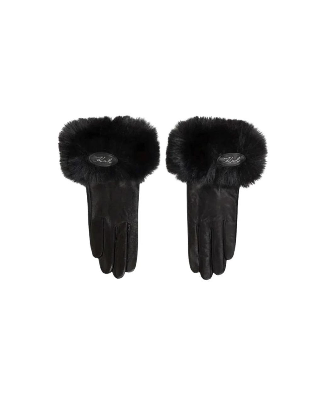 Gloves di Karl Lagerfeld in Black