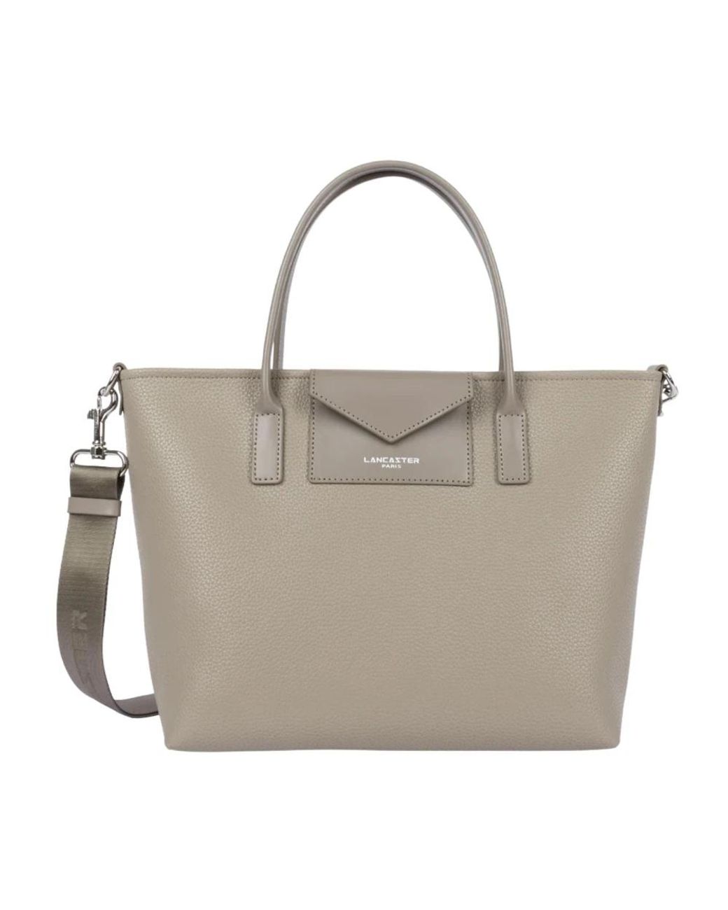 Lancaster Gray Maya Double Kba Tote