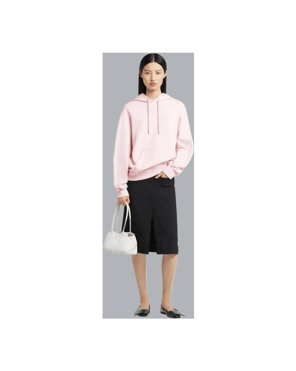 Courreges Pink Hoodies