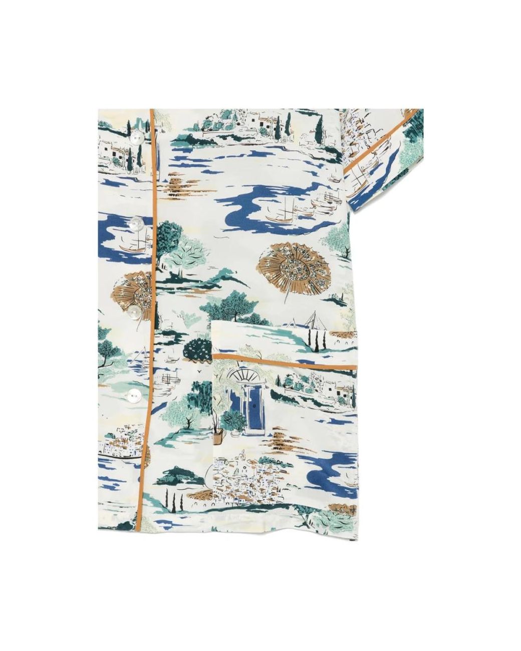 Olivia Von Halle Blue Pyjamas