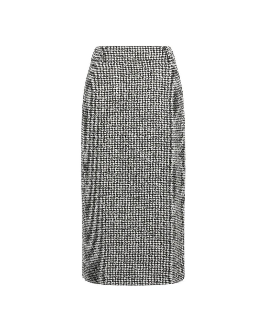Ermanno Scervino Gray Midi Skirts