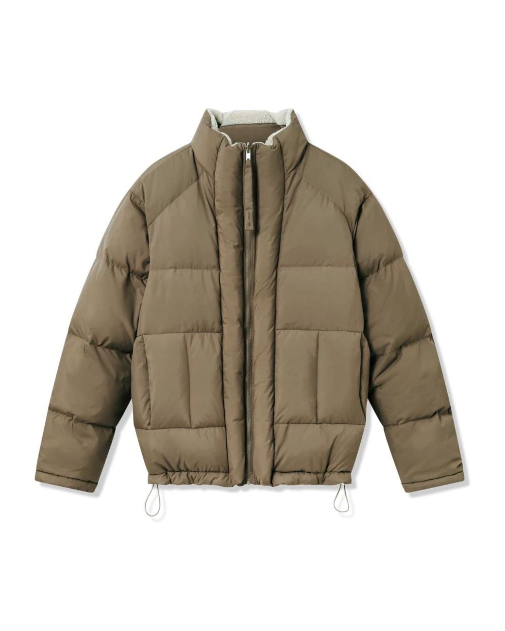 Axel Arigato Jassen ,Bruin ,Nylon Lodge Omkeerbare Jas in het Green voor heren