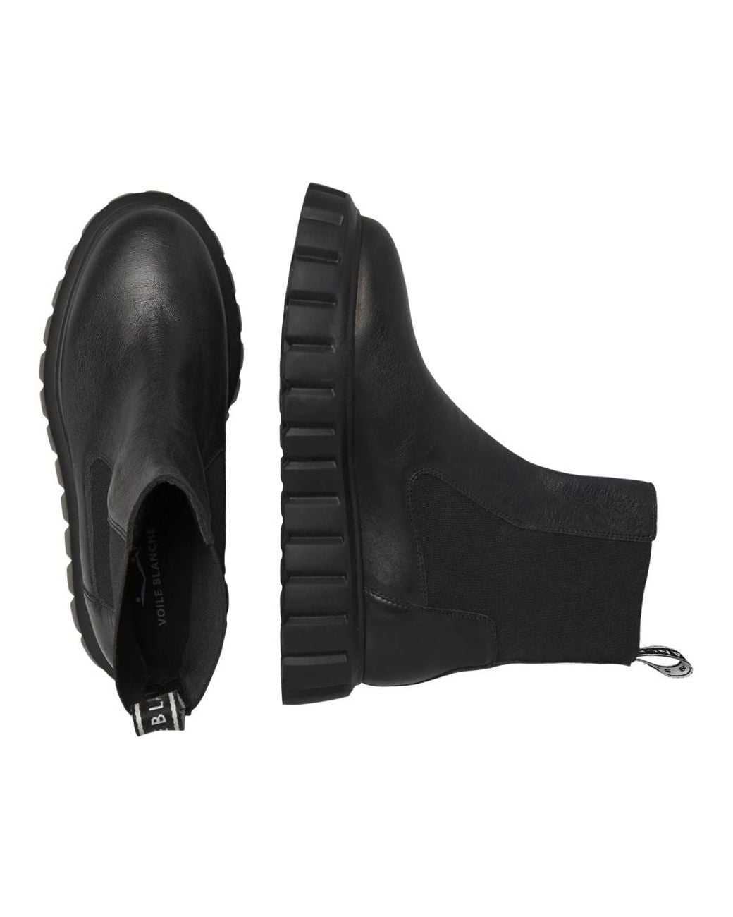 Voile Blanche Black Chelsea Boots
