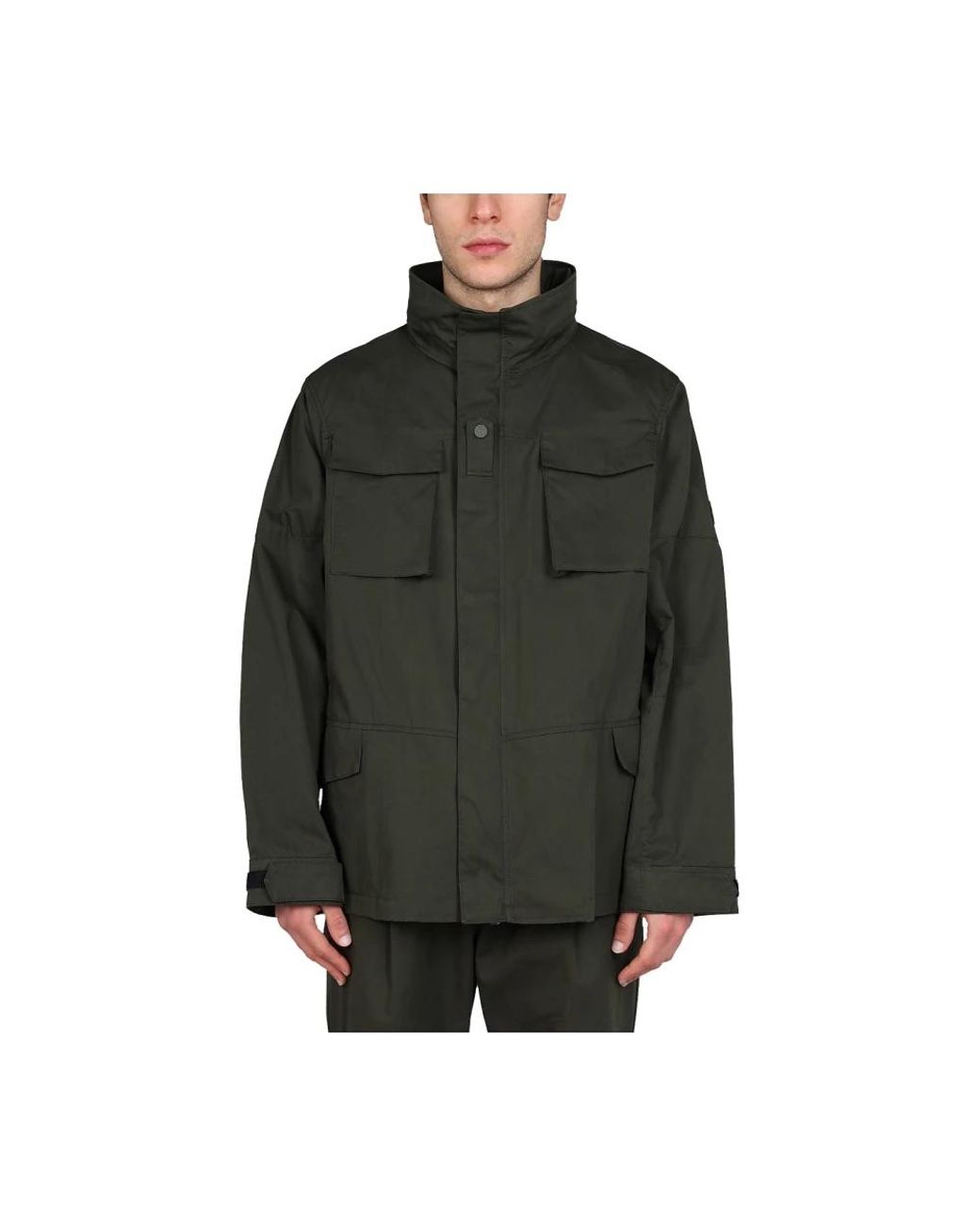 Lardini Green Winter Jackets for men