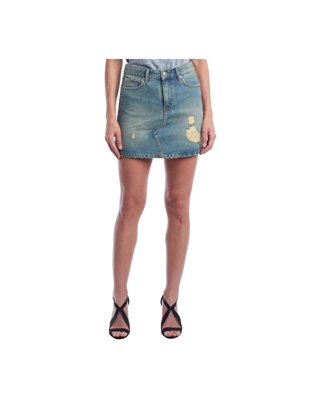 Zadig & Voltaire Blue Denim Skirts