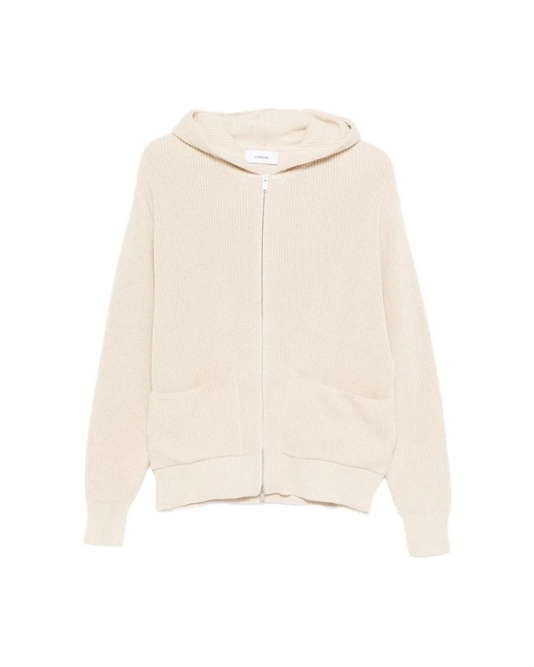 Lardini Natural Zip-Throughs for men