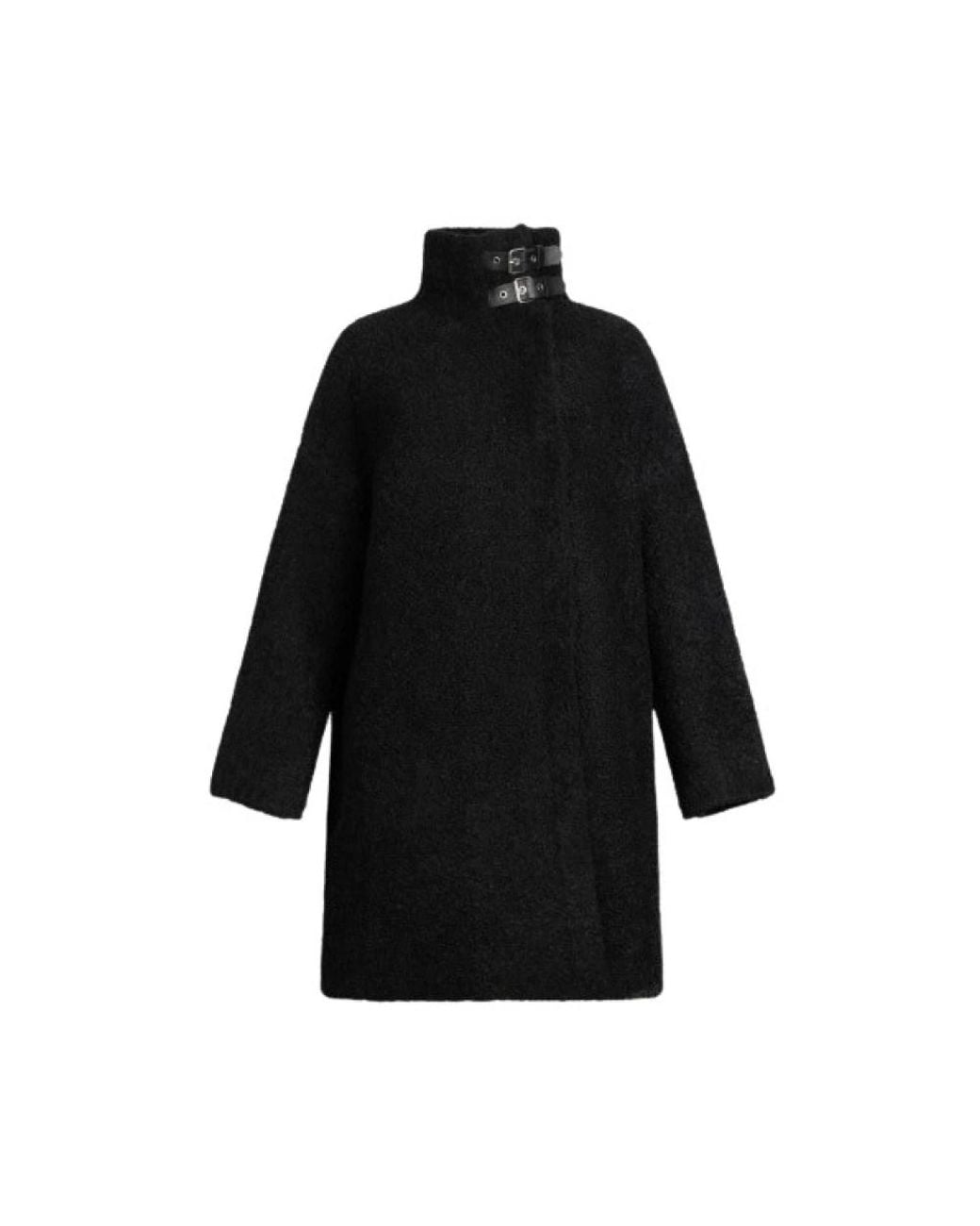Liu Jo Black Single-Breasted Coats