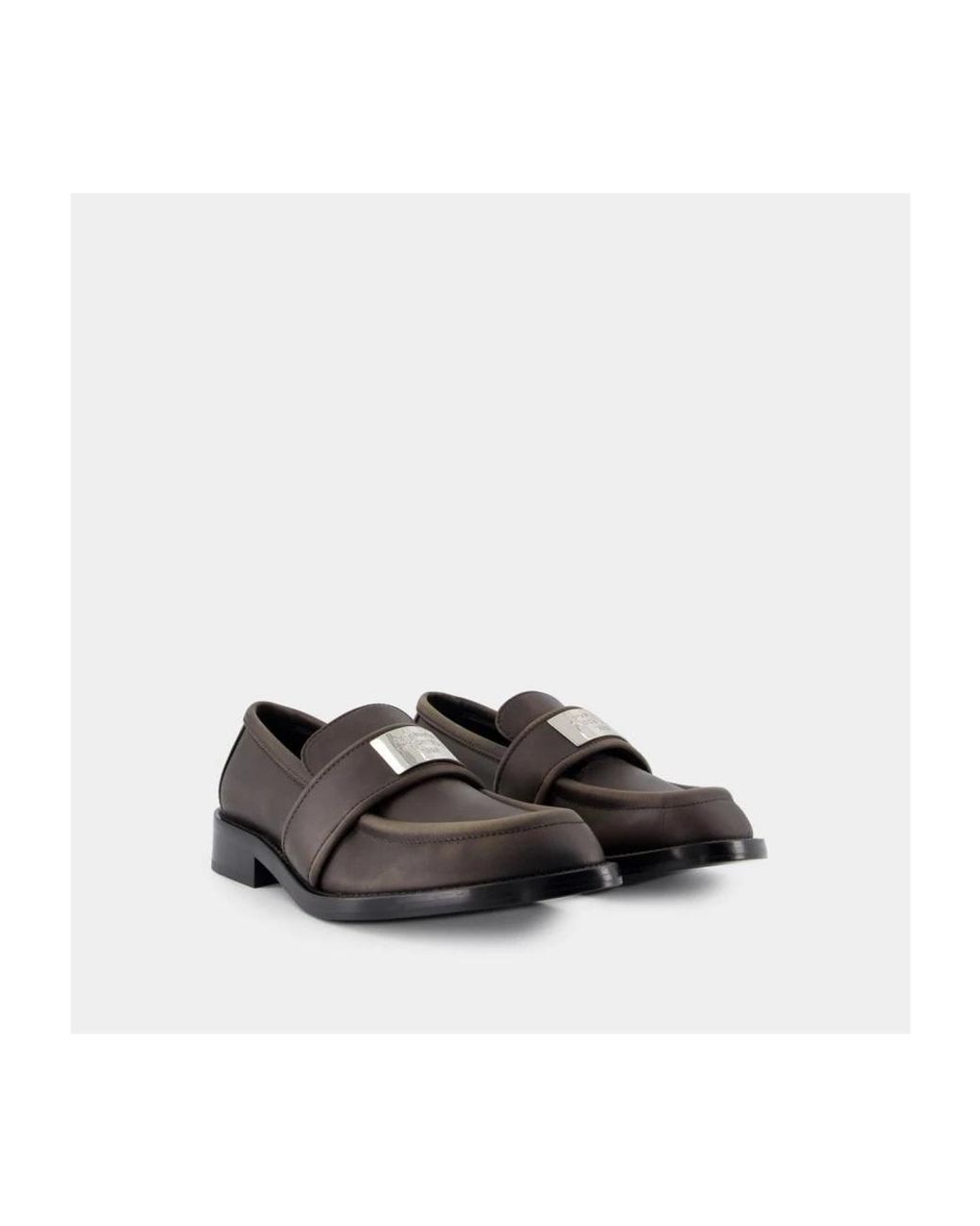 Acne Brown Loafers