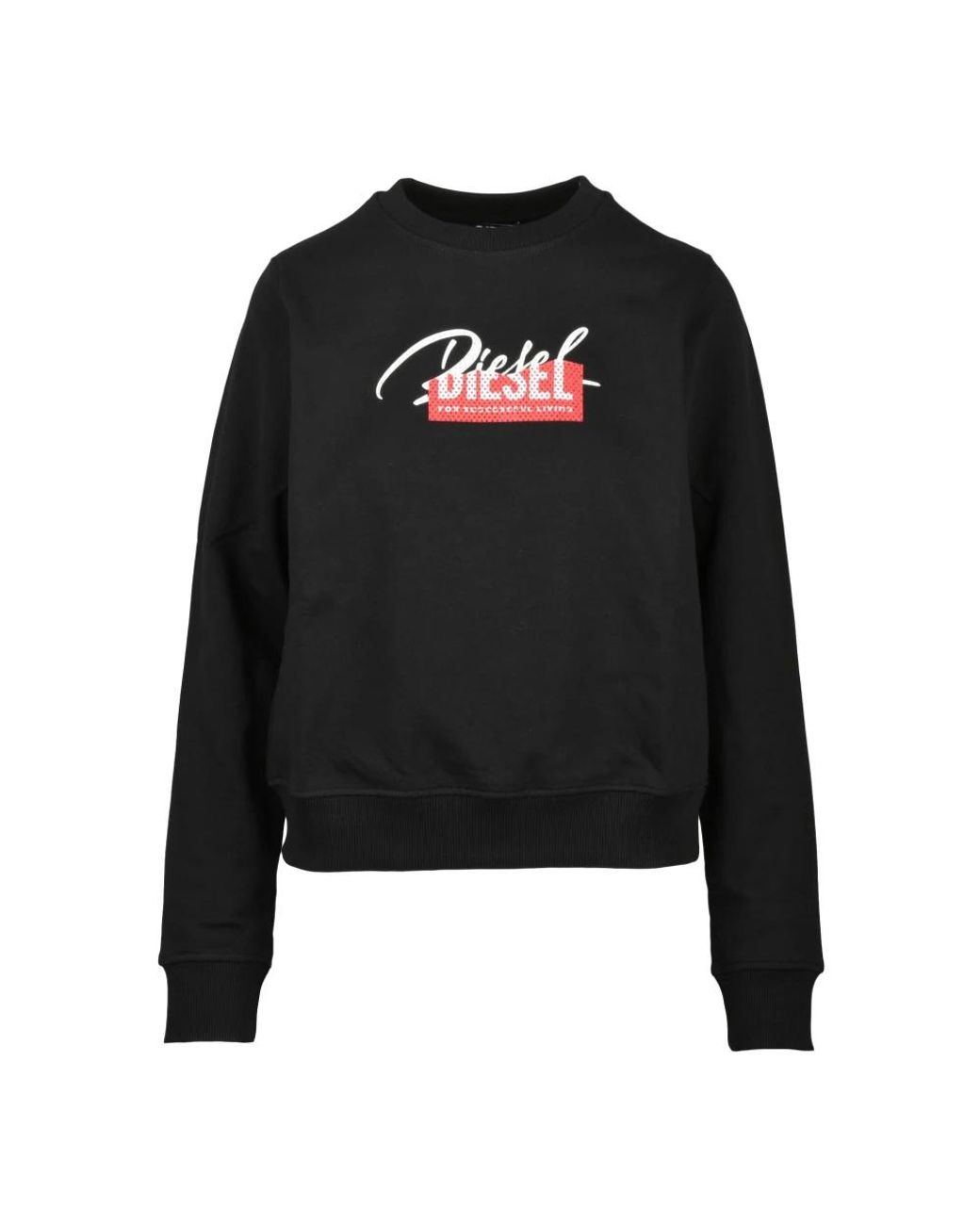DIESEL Black Sweatshirts