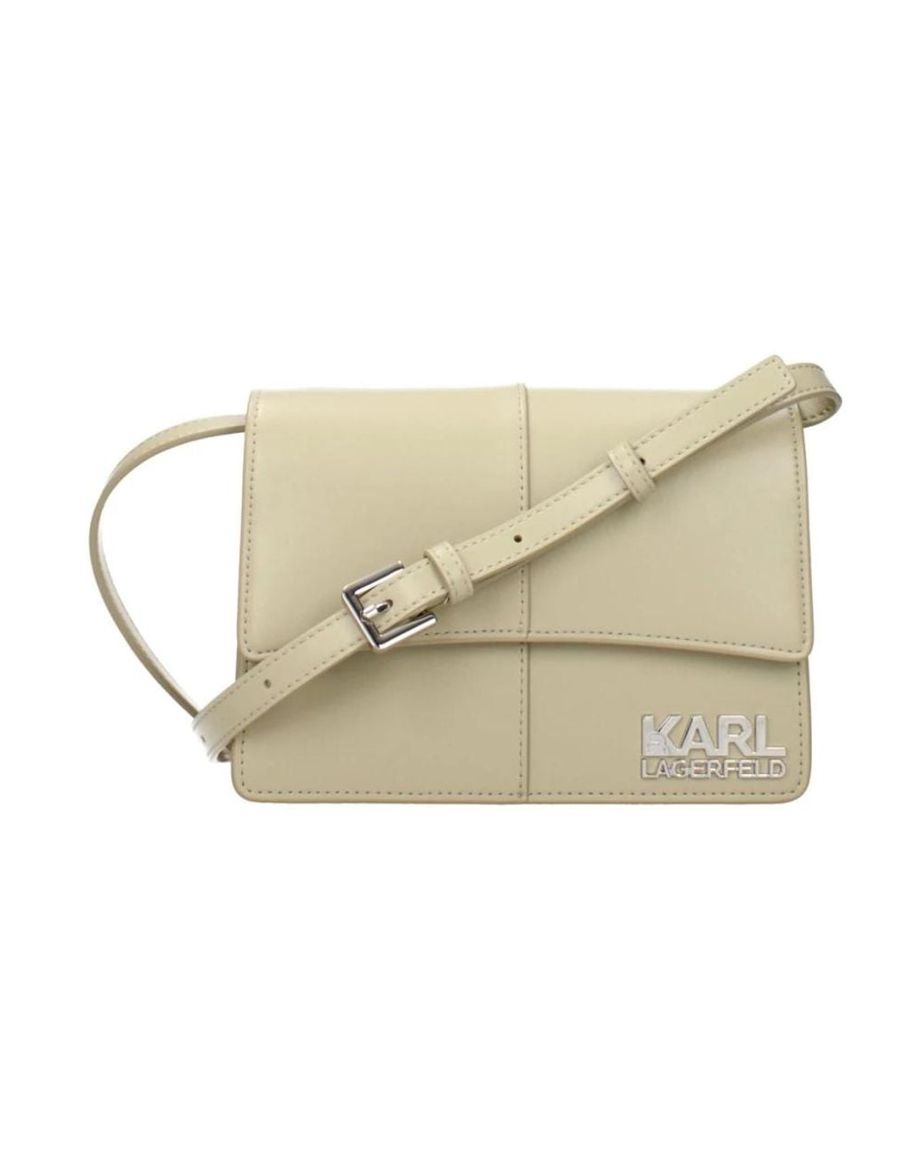 Karl Lagerfeld Natural Cross Body Bags