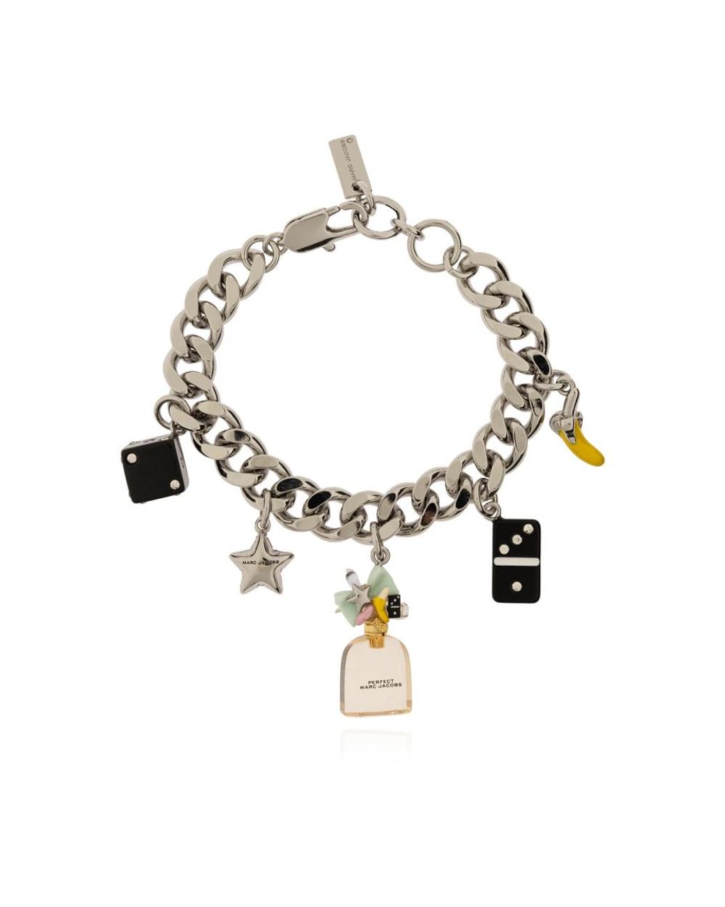 Marc Jacobs Accessoires ,Grijs ,Messing Armband in het Metallic