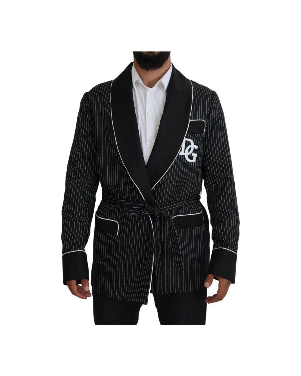 Dolce & Gabbana Jassen ,Zwart ,Leer Enkellaarsjes Met Gespsluiting in het Black voor heren
