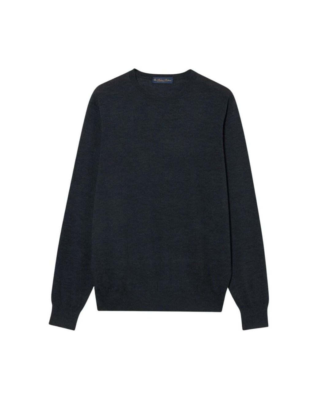 Brooks Brothers Blue Round-Neck Knitwear for men