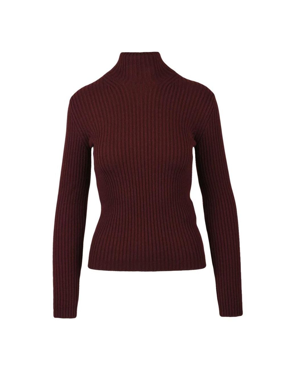 Max Mara Purple Turtlenecks