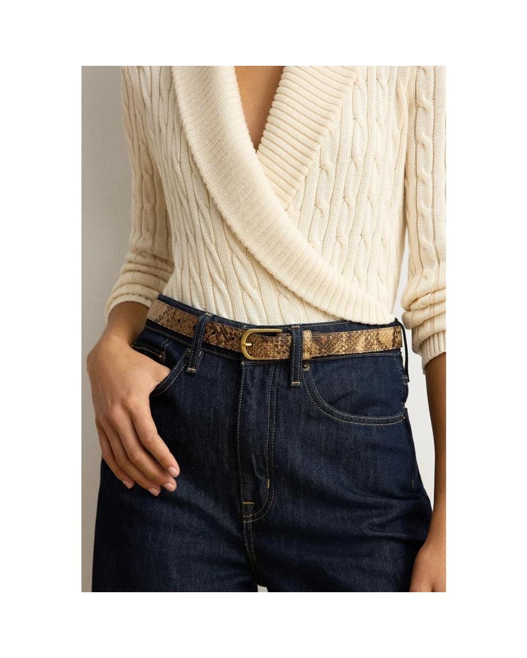 Ralph Lauren Brown Belts