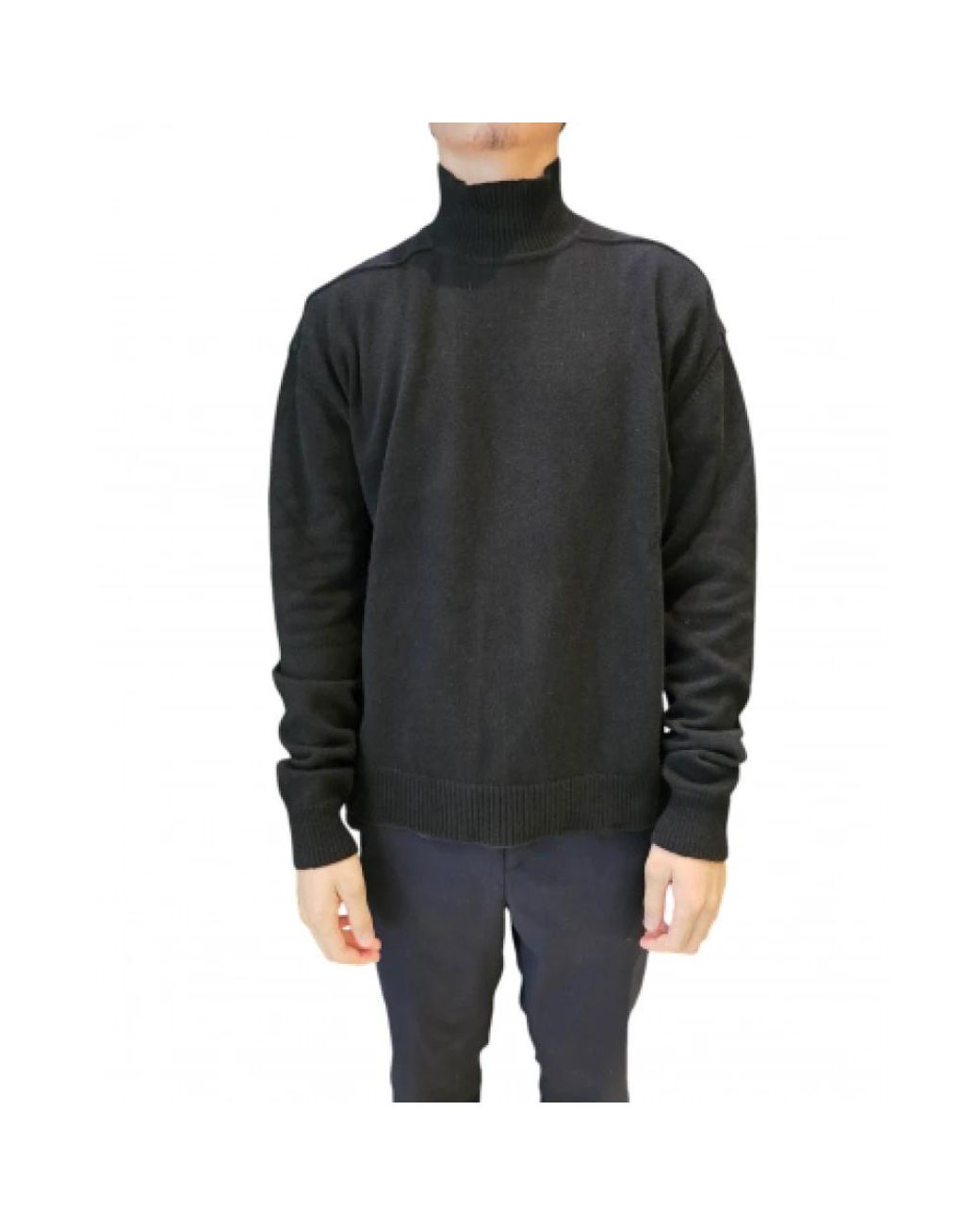 Rick Owens Black Cashmere Knitwear for men