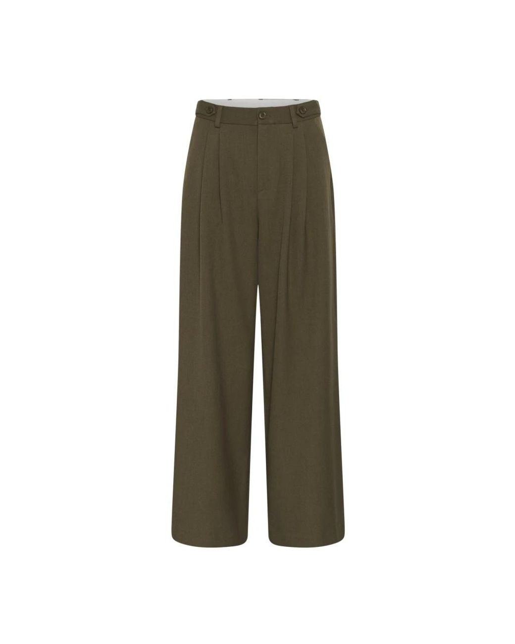 Gestuz Green Wide Trousers