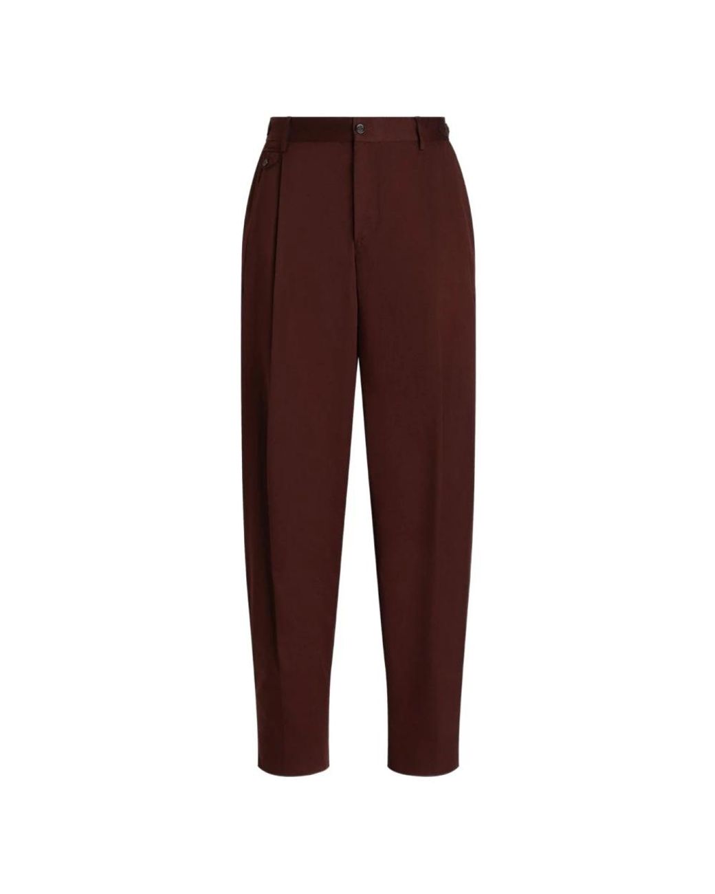 Dolce & Gabbana Purple Straight Trousers for men