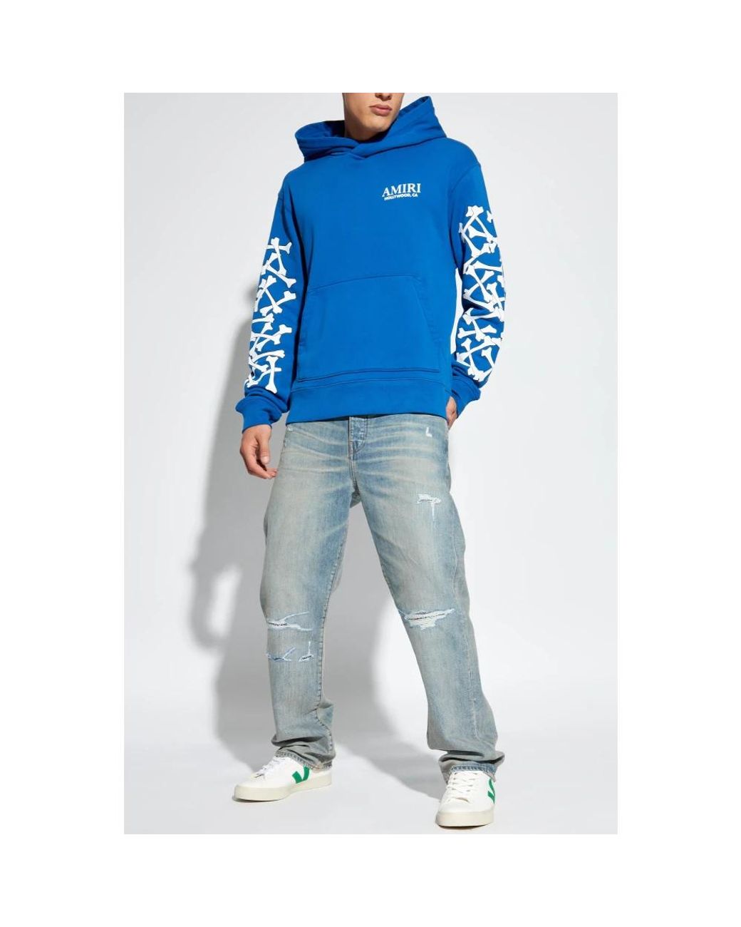 Amiri Blue Straight Fit Jeans for men