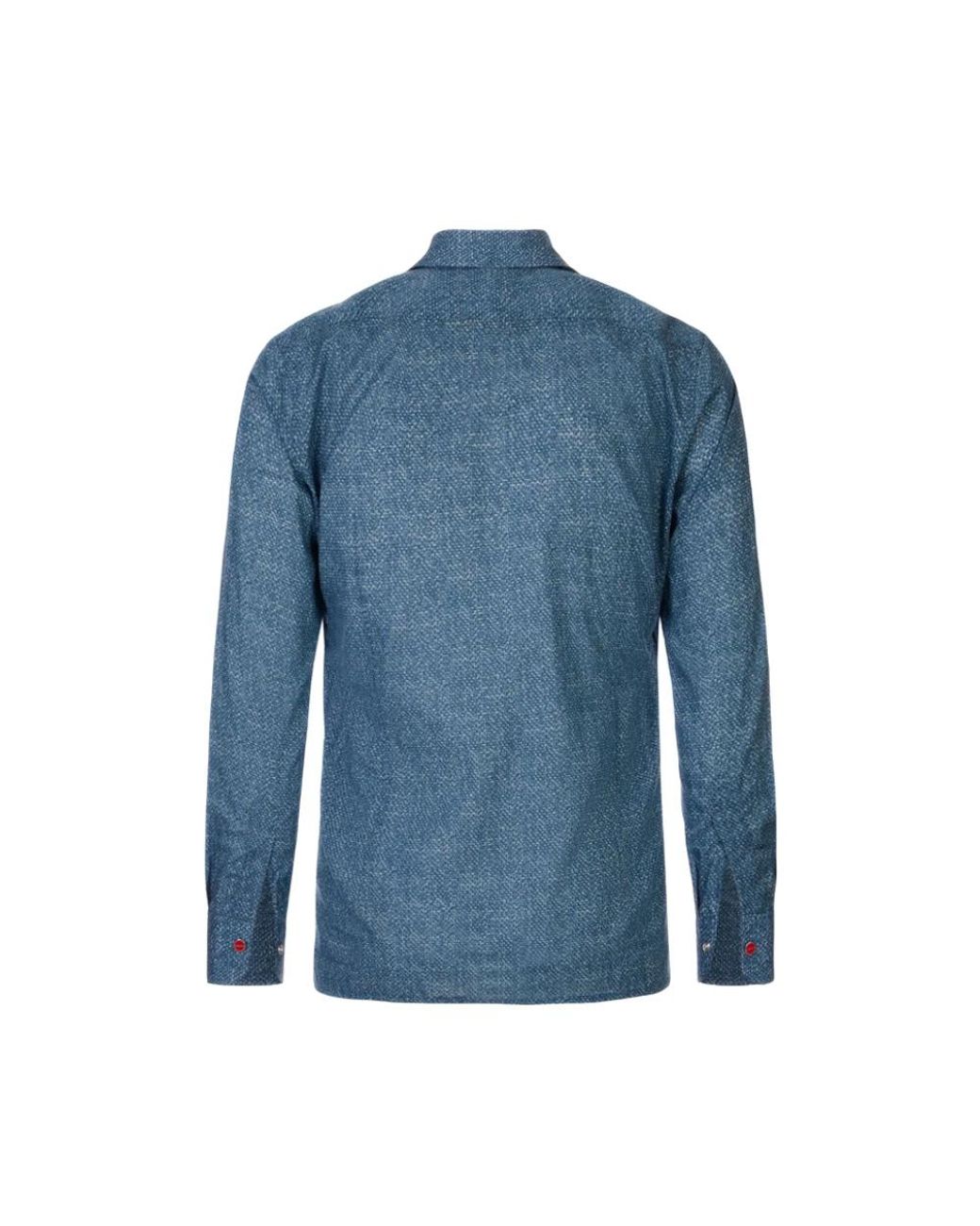 Kiton Blue Casual Shirts for men