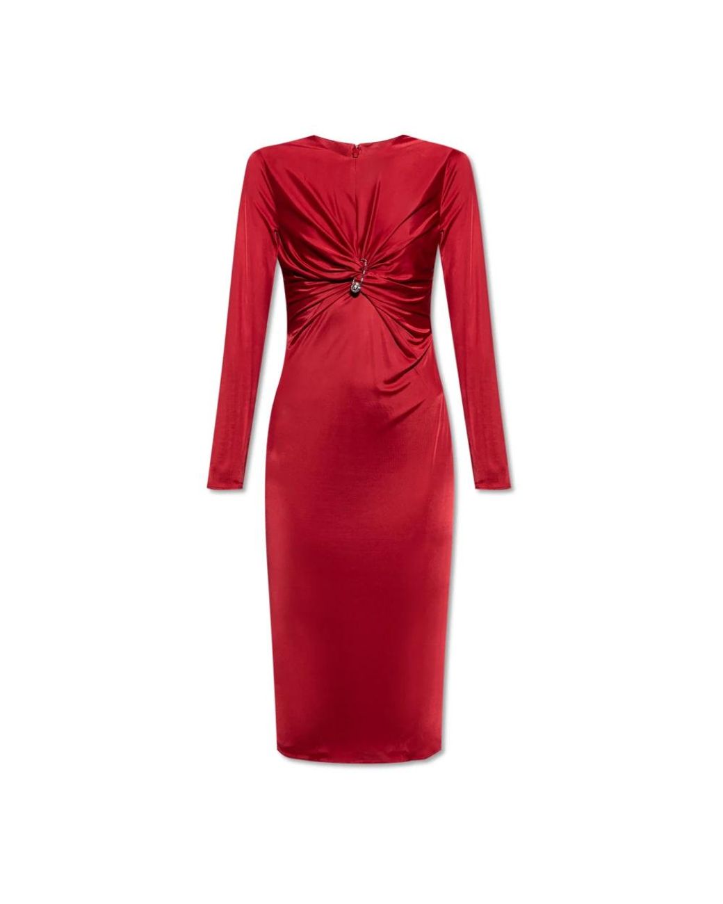 Versace Red Midi Dresses