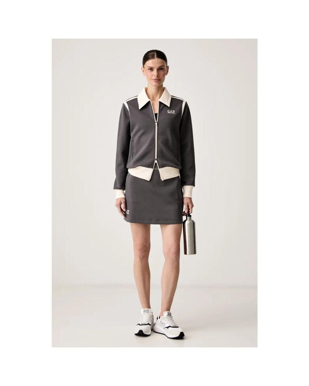 Zip-Throughs di EA7 in Black