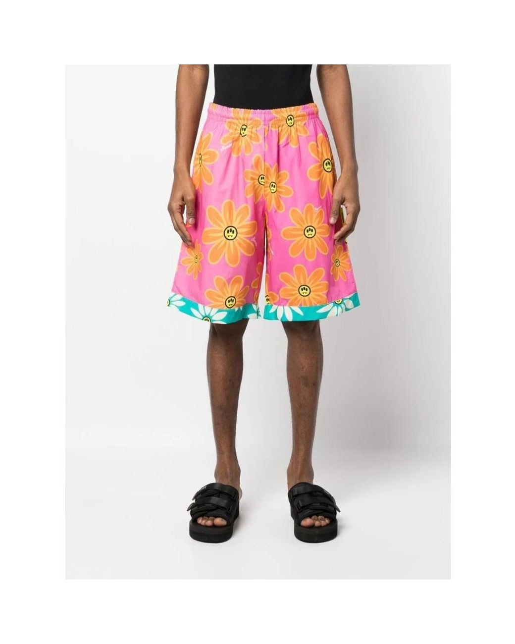 Barrow Pink Casual Shorts for men