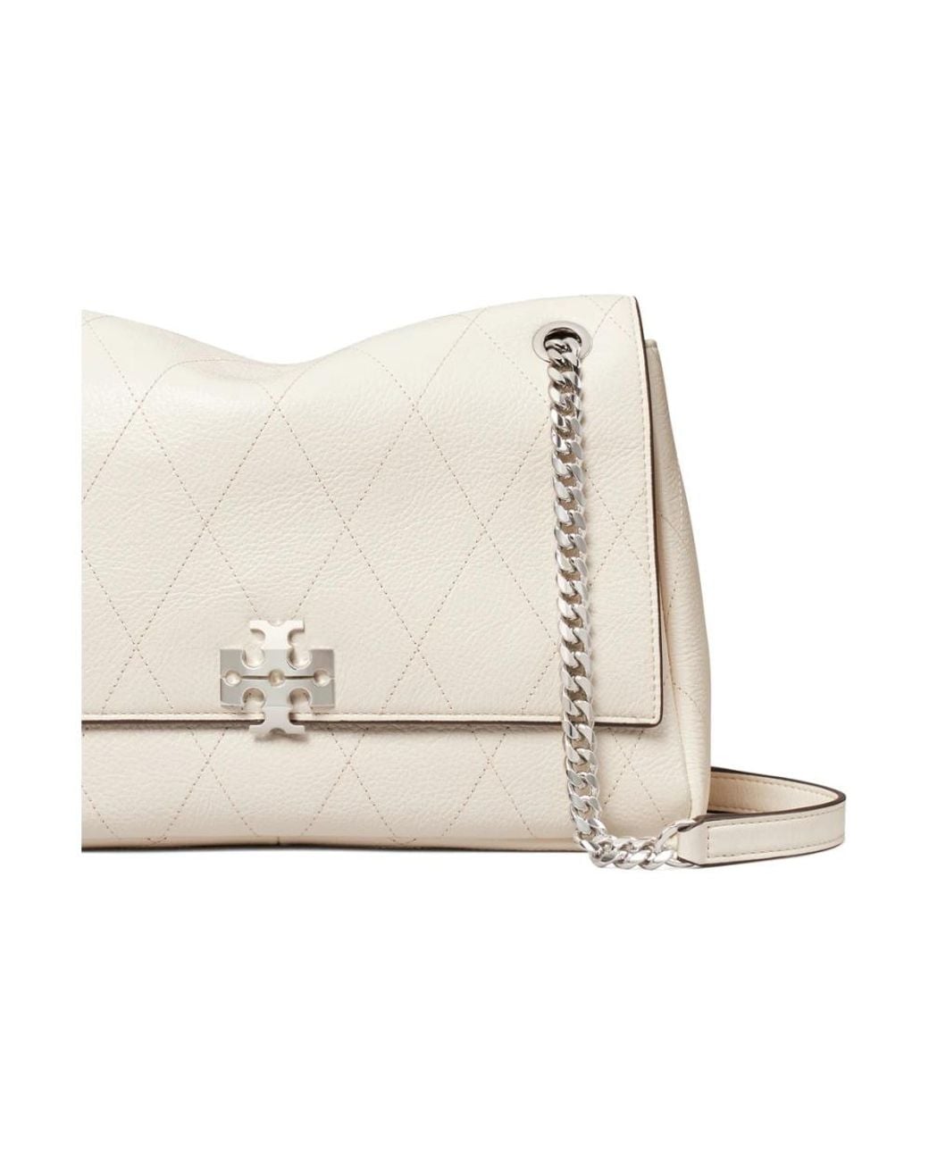 Tory Burch Natural Shoulder Bags