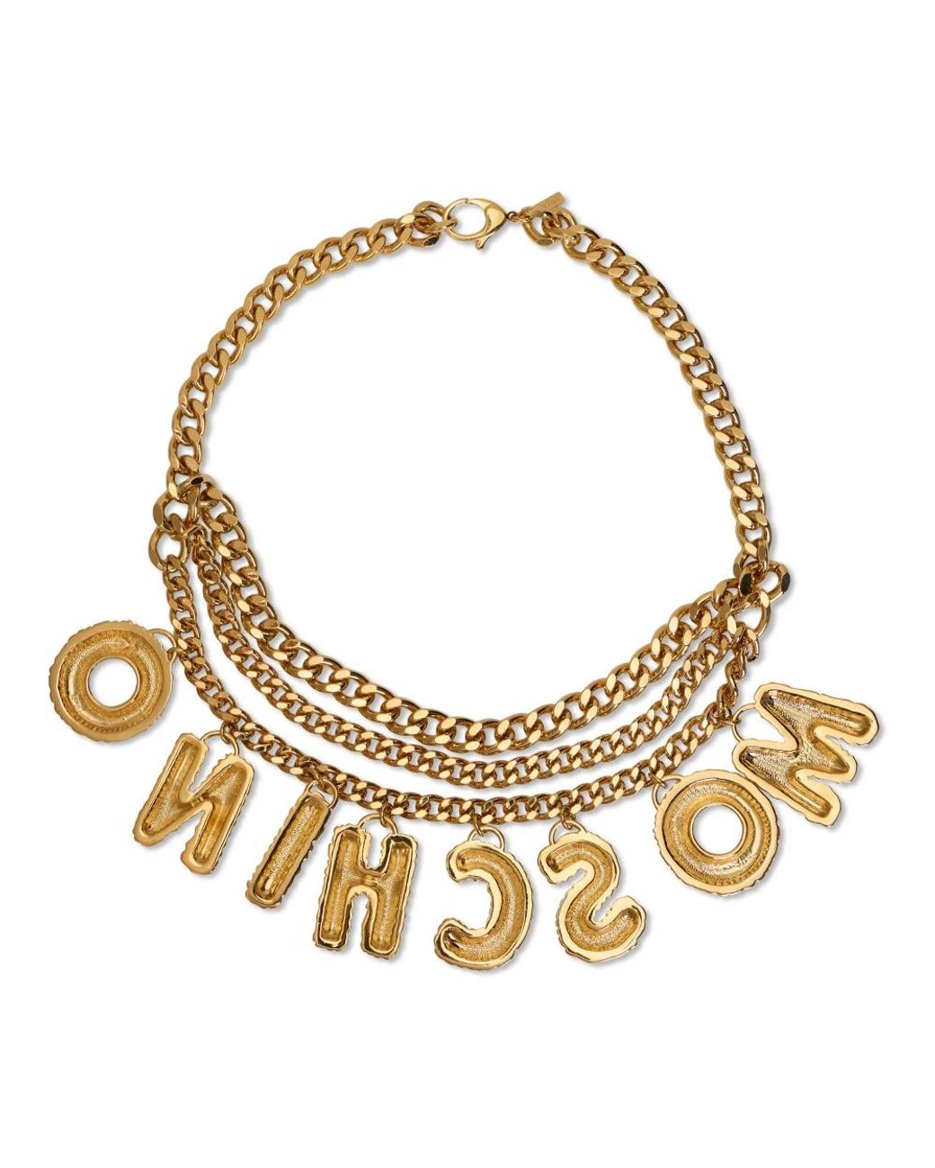 Bracelets Moschino de color Metallic