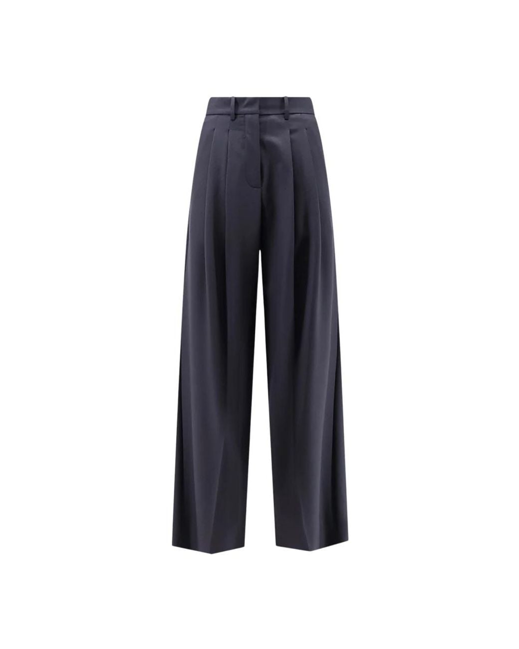 Alysi Blue Wide Trousers