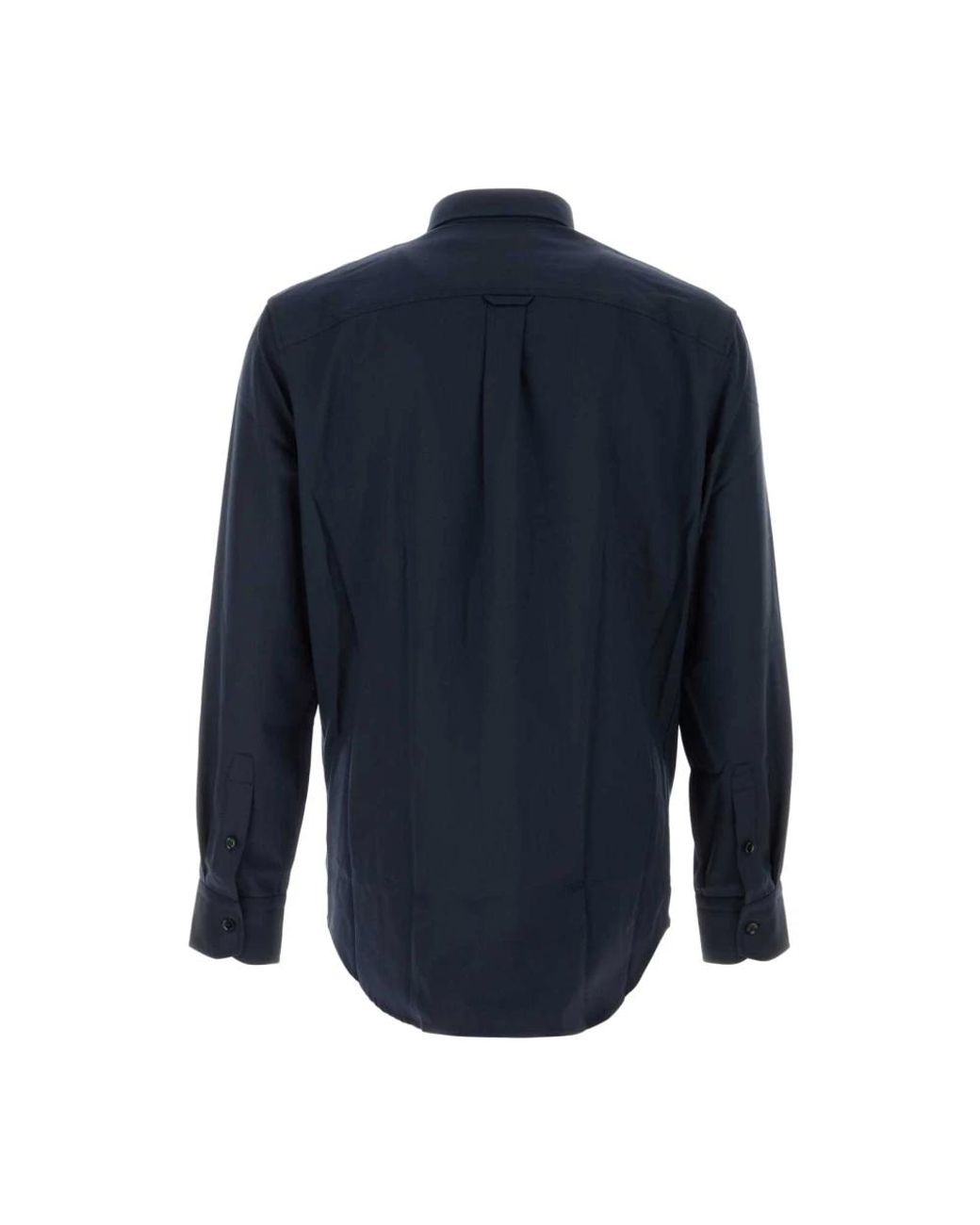 Brioni Overhemden ,Blauw ,Leer Military Shirt in het Blue voor heren