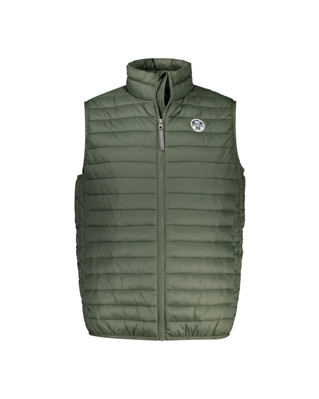 North Sails Green Waistcoats for men