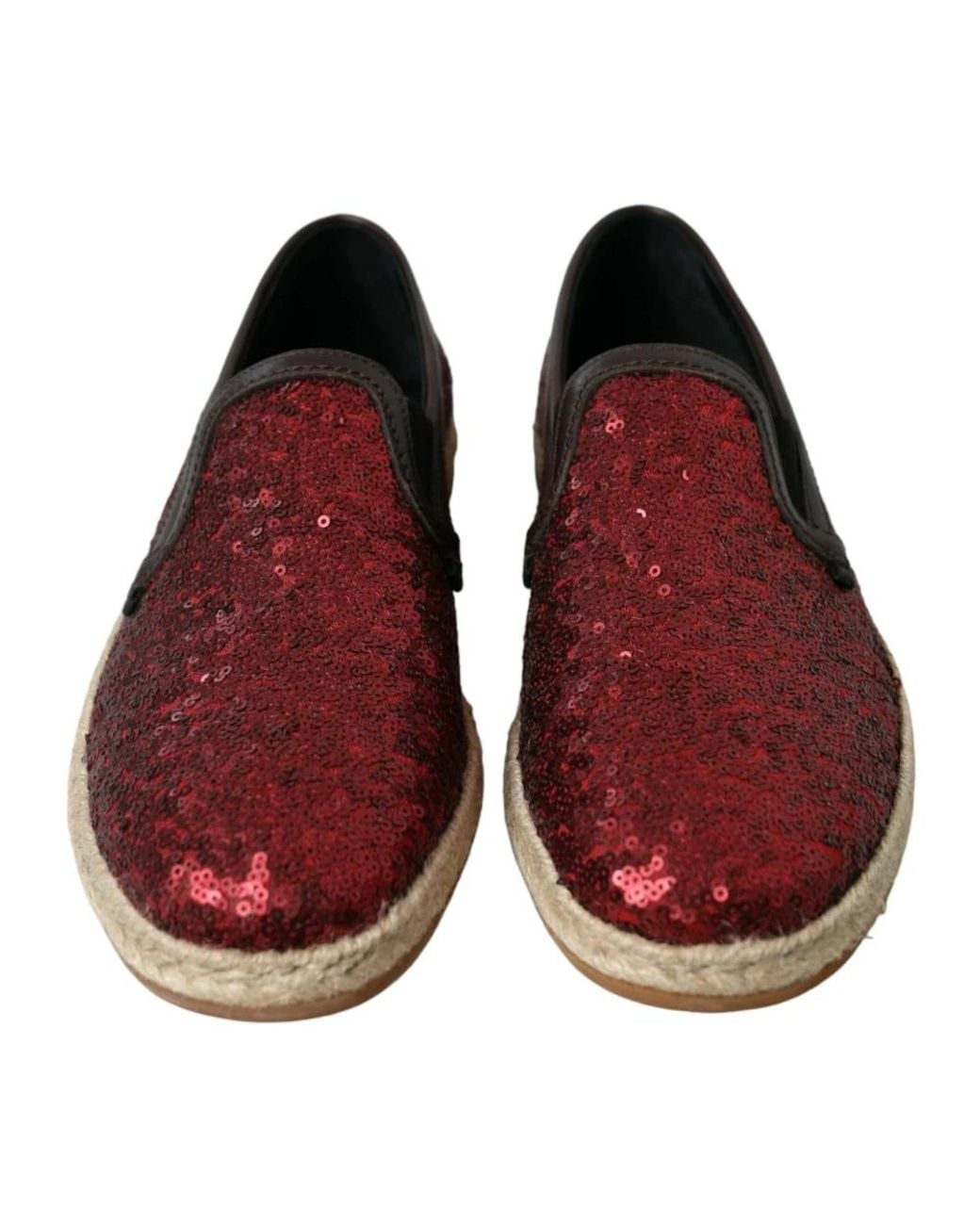 Dolce & Gabbana Red Loafers for men