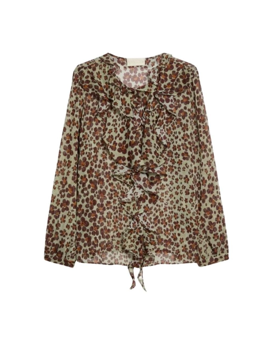 iBlues Brown Blouses