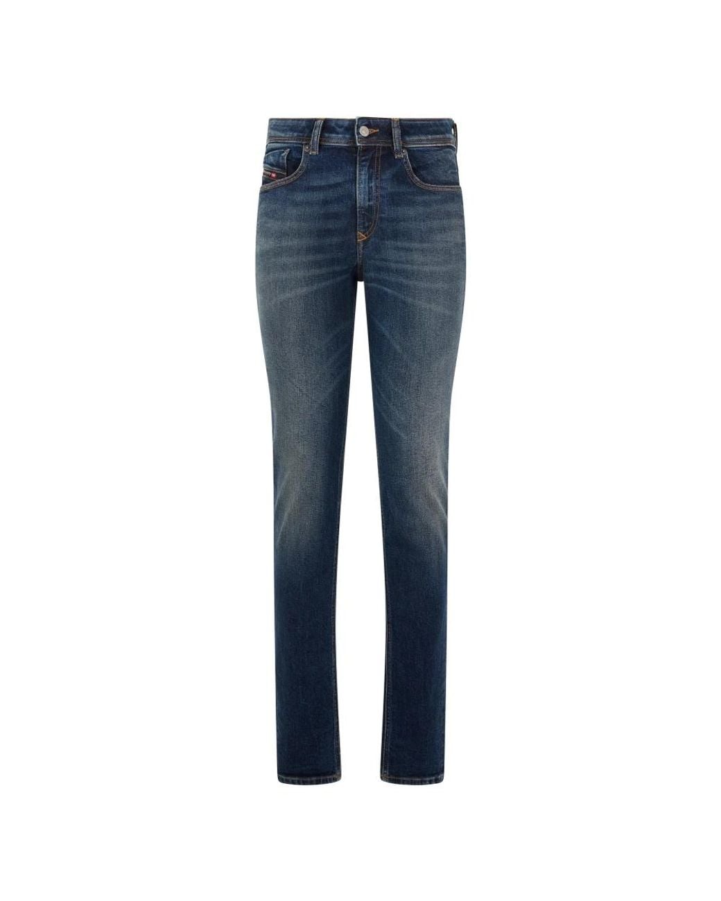 DIESEL Blue Slim-Fit Jeans for men