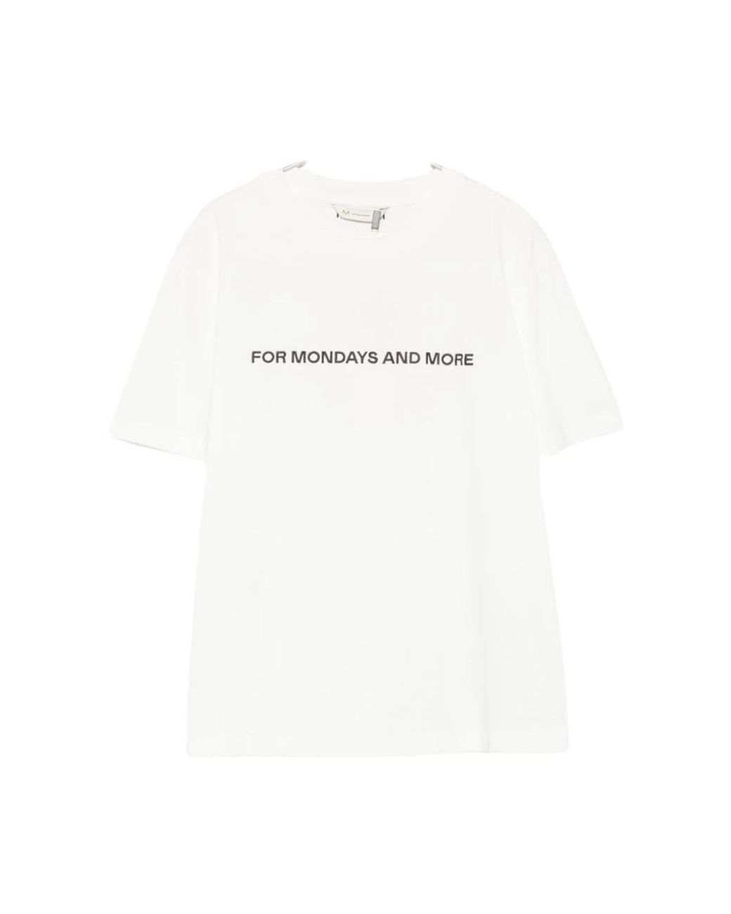 Max Mara T-Shirt in het White