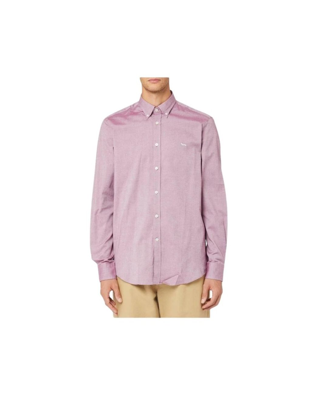 Harmont & Blaine Purple Casual Shirts for men