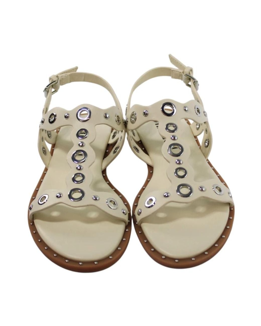 Bibi Lou Metallic Flat Sandals